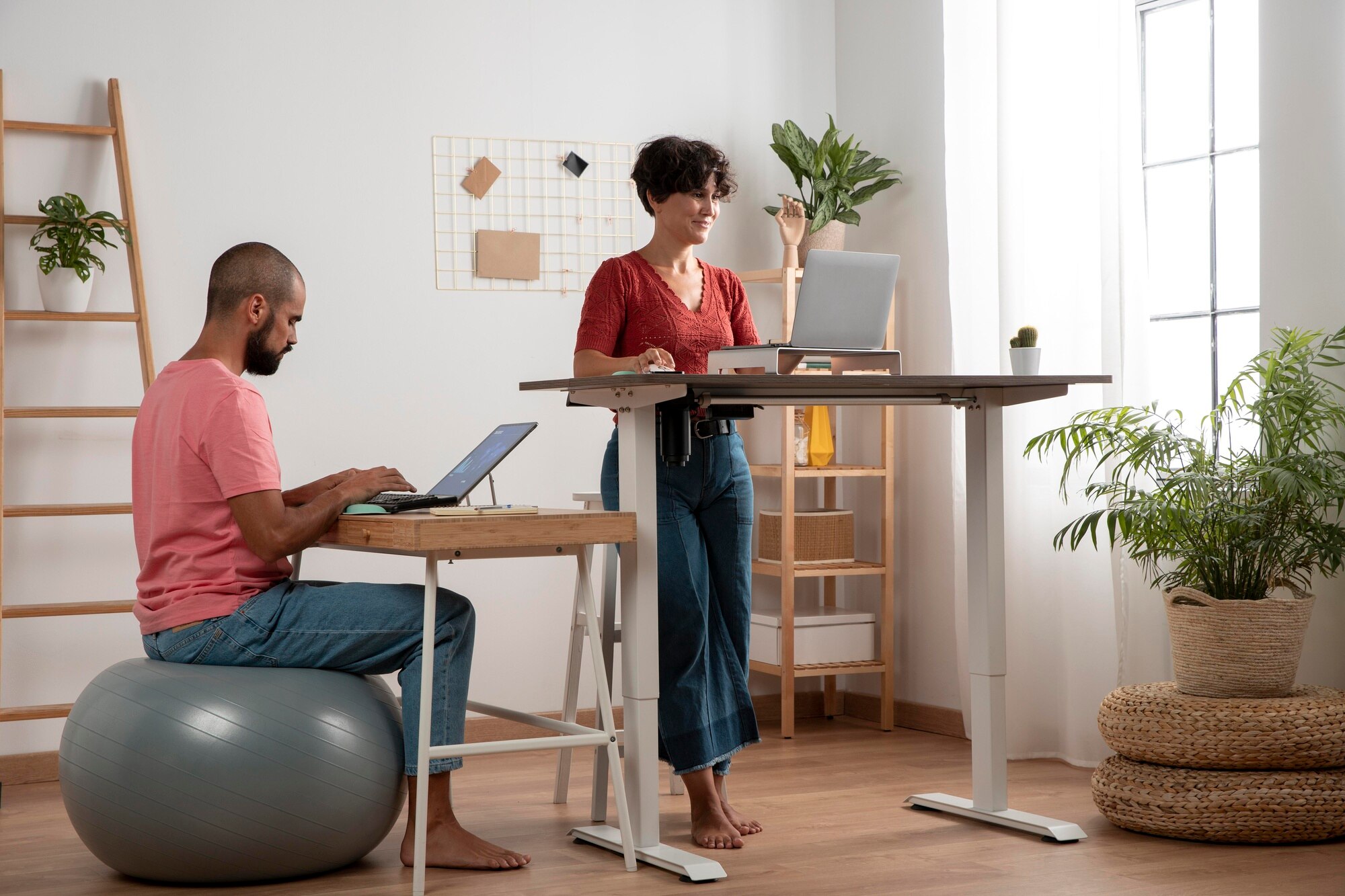 Estación de trabajo ergonómica